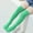 Green, variant on ATOGUTA 3T-12 Knee High Socks for Girls Seamless School Uniform Socks Ribbed Dress Socks Kids Long Socks Orange