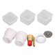 thumbnail image 4 of Kit de adaptador de soplete de soldadura de 6 uds, Kit de adaptador de soplete de soldadura TIG de tamaño estándar de PTFE de cobre para reemplazo, 4 of 5