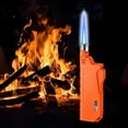 thumbnail image 5 of FengErXian Retractable Pull Rod Lighter Outdoor Camping Igniter Visual Window Inflatable Windproof Lighter, 5 of 6