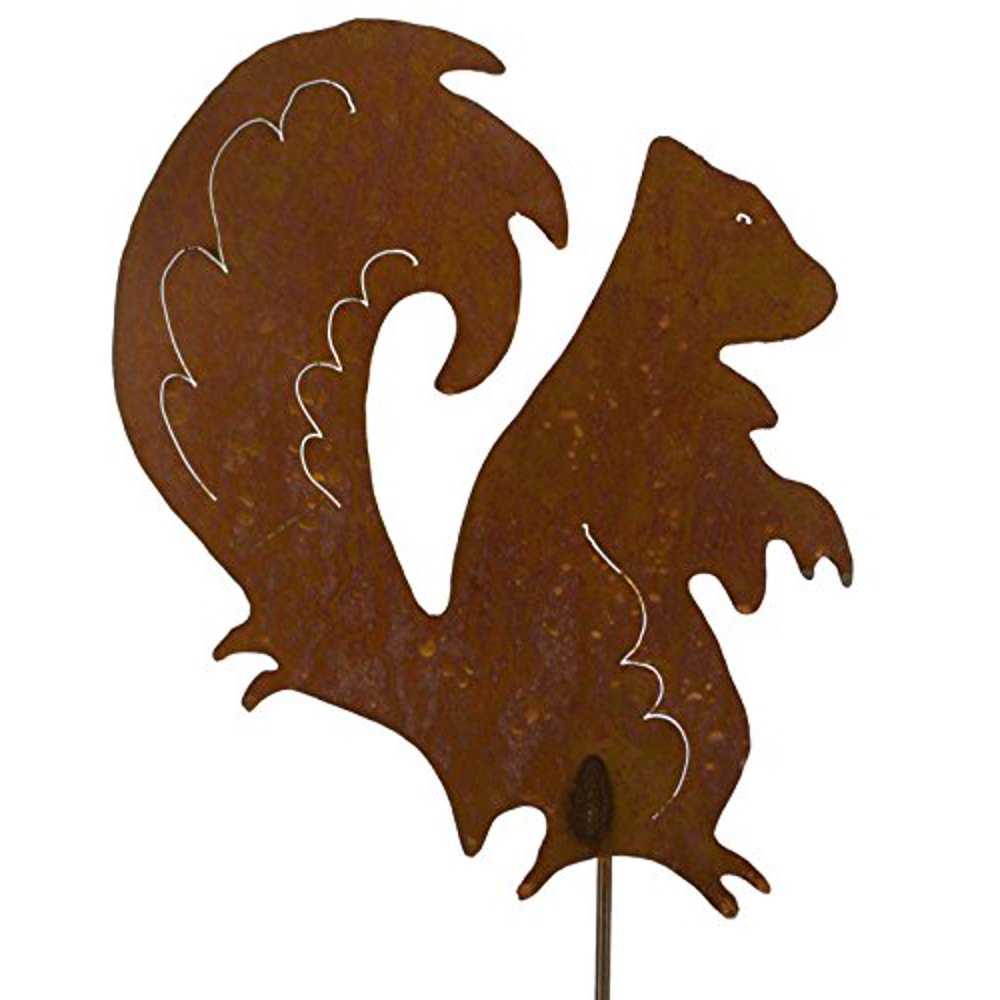 Oregardenworks Outdoor Garden Decor, Rusty Metal Yard Art ...