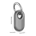 thumbnail image 3 of Funda TPU con Llavero Anti-Scratch para Samsung Galaxy SmartTag 2 Negra, 3 of 6
