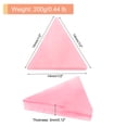 thumbnail image 2 of Uxcell 200g Stained Glass Mosaic Triangle 0.55'' Middle Pink Glass Mosaic Tiles Bulk for Craft Handmade Project, 2 of 8