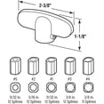 thumbnail image 3 of czcpp-Products H 3885 Manivelle Universelle avec Adaptateur, Aluminium, 3 of 4