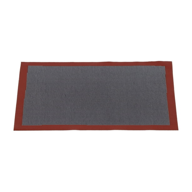Revestimiento antideslizante para horno, tapete hueco de silicona para hornear, tapete para repostería, diseño aerodinámico