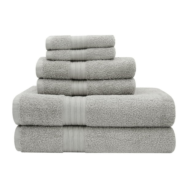 Egyptian Majestic 6Piece Heavy Weight 100 Percent Cotton Towel Set