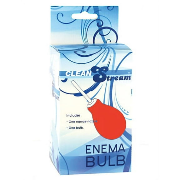 Bulb Anal Clean Enema Red