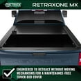 RetraxONE MX Retractable Truck Bed Tonneau Cover 60383 Compatible