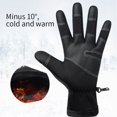 thumbnail image 3 of Guantes de motocicleta de invierno con forro polar térmico, resistentes al agua, amigables con la piel, pantalla táctil, guantes de esquí para montar en Moto al aire libre, 3 of 5