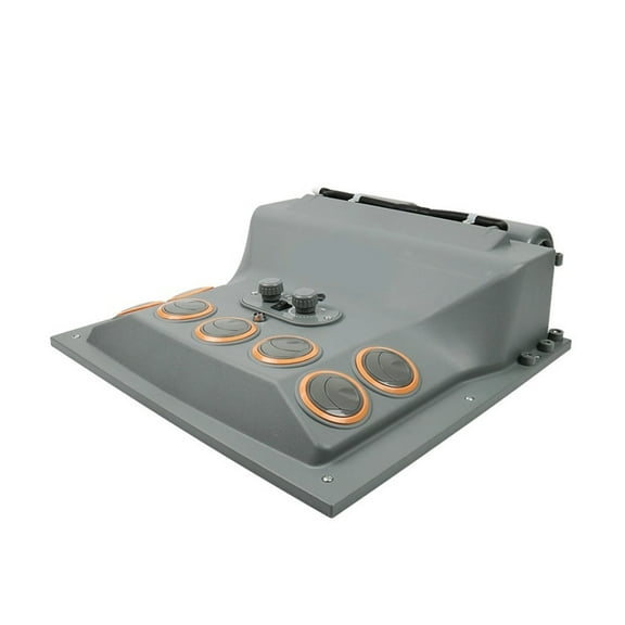 Universal Wall-mounted AC Air Conditioner, Evaporator Assembly 12V 24V Unit For Bus Heavy Duty Truck Van Excavator Tractor ,Low Energy Consumption