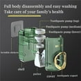 thumbnail image 4 of Yazoeia Light Luxury Toothpaste Squeezer, Automatic Toothpaste Squeezer, Accurate Toothpaste Squeezing Tool, Toothbrush Holder Wall Mounted, Detachable Toothpaste Squeezer (3PCS) CJC912-108217, 4 of 7