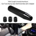 thumbnail image 4 of 18cm Length Universal Aluminum Car Truck Racing Gear Shift Knob Stick with 3 Adapter, 4 of 8