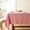 Red checkered pendan, variant on Red Gingham Picnic Tablecloth, Polyester Cotton Blend Table Cover for Indoor & Outdoor Dining