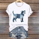 thumbnail image 1 of Xuyuer Women Blessed Beyond Measure Graphic Funny Cute T Shirts (Gift Ideas) Printed Graphic Workout Athletic Loose Fitting Tee Tops Print Blouses Casual Crew Neck Short Sleeve Basic Tee, 1 of 4