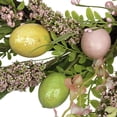 thumbnail image 5 of Northlight Glittered Eggs and Hibiscus Small Artificial Easter Twig Wreath - 20", 5 of 9