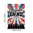 thumbnail image 3 of Graduation Garden Flag 45x30cm Polyester Outdoor Decor for Party Photo Backdrop Patio Banner, 3 of 6