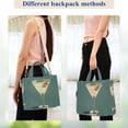 thumbnail image 4 of FORMRS Womens Corduroy Tote Bag Crossbody Shoulder Handbag with Pocket, Beige Martini, 4 of 7