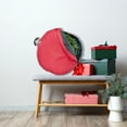 thumbnail image 4 of Northlight Direct Suspend Hanging Christmas Wreath Storage Bag - Fits Up To 36 Wreath, 4 of 4