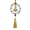 thumbnail image 1 of jinwen Car Rear View Mirror Pendant Dangling Charm Feng Shui Tassel Car Accessories Guanyin, 1 of 9