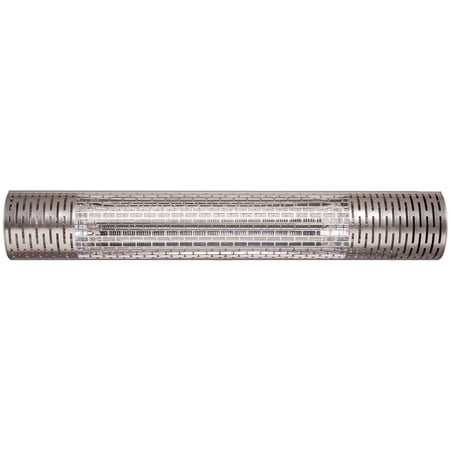 UPC: 0192487119822 | Hanover 30.7   Wide Electric Infrared Carbon Heat Lamp with Mounting Bracket and Remote Control | Powerful Heating for Outdoor Areas up to 139 Sq. Ft. | Ideal for Porch  Garage  Workshop | Silver