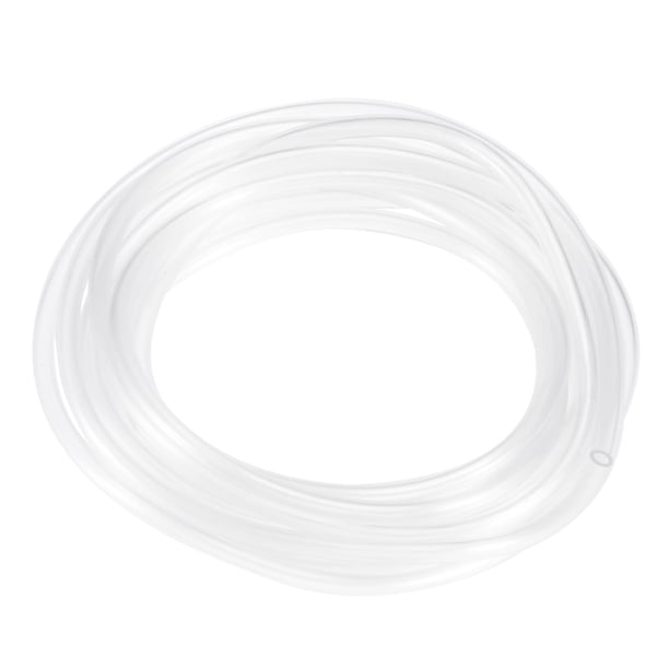 Tubería de vinilo flexible y ligera Uxcell para agua, tubo de aire 0.1'' x 0.16''