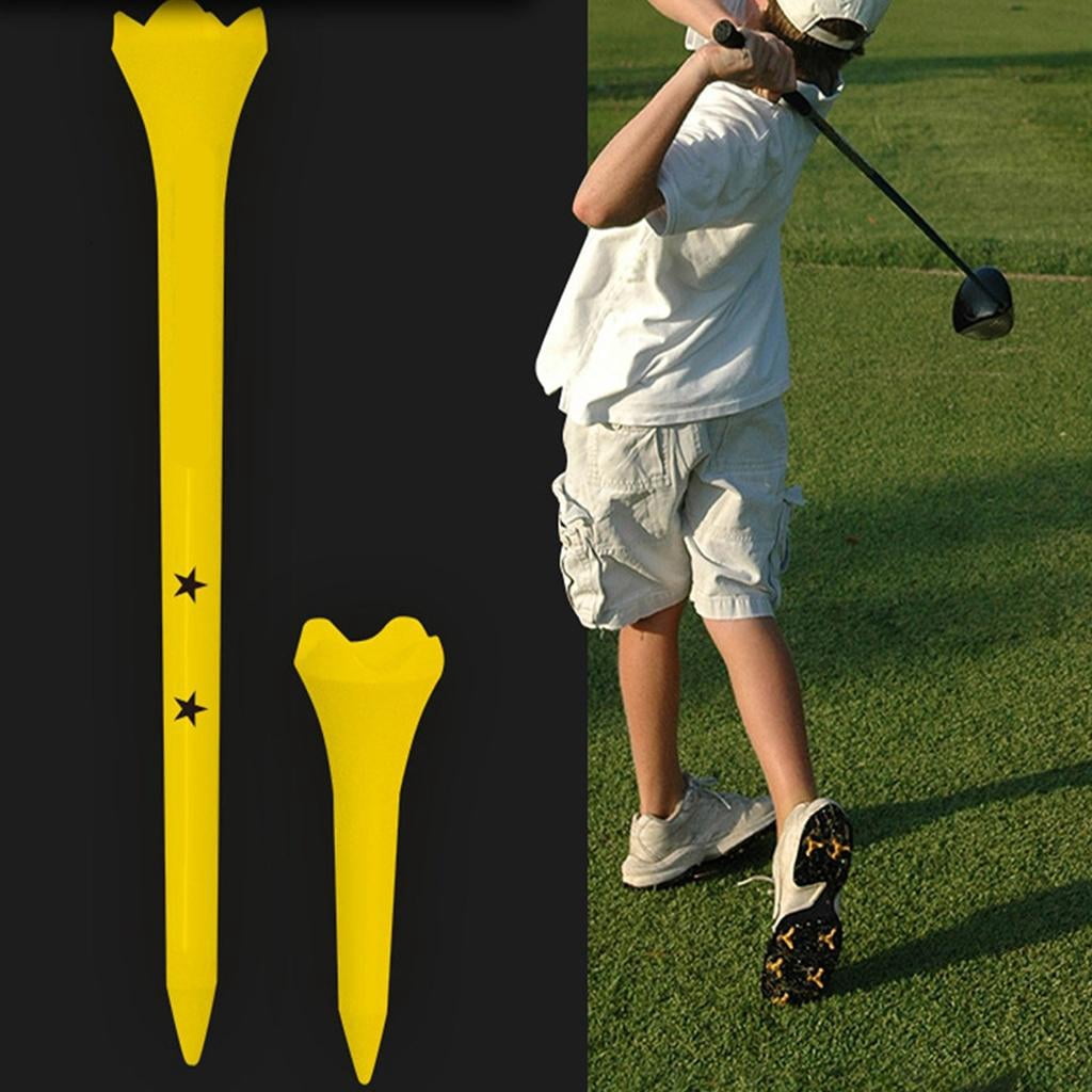 Yihuala 50Pcs Golfs Tees Replacement Golfs Balls Stand Unbreakable Long Short Golfs Training Practice Tees for Women