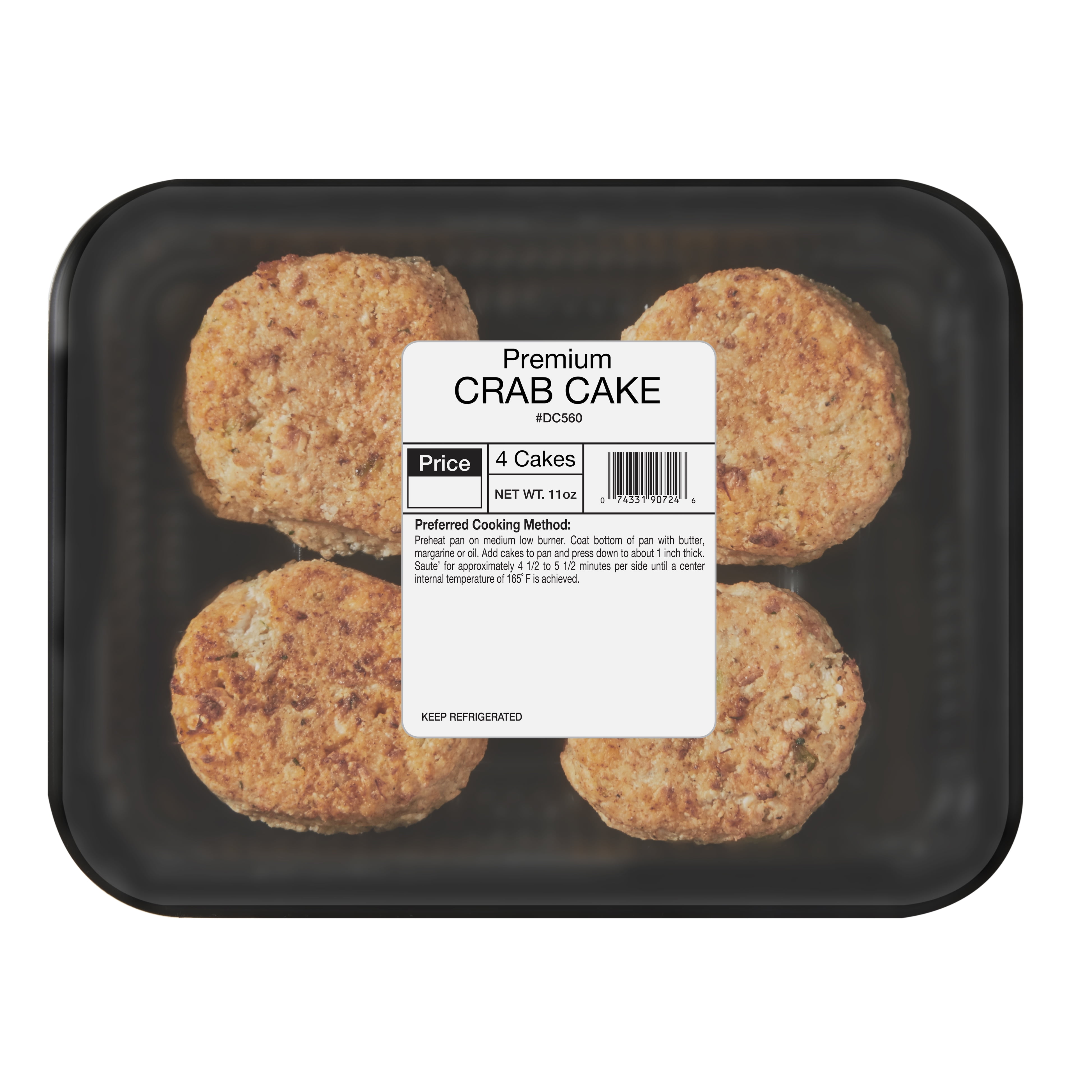 Daily Catch Premium Lump Crab Cakes, 11 oz