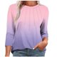 thumbnail image 2 of mfyjkho Tops Para Hacer Ejercicio Para Mujer, Camiseta Informal De Manga Larga Y Cuello Redondo Para Mujer Tops Para Salir Para Mujer M, 2 of 5