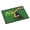 Black, variant on Black French Bulldog St. Patrick's Day Indoor or Outdoor Mat 24x36 36 in x 24 in