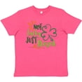 thumbnail image 3 of Inktastic St. Patrick's Day Not Lucky Just Blessed with Clover Youth T-Shirt, 3 of 5