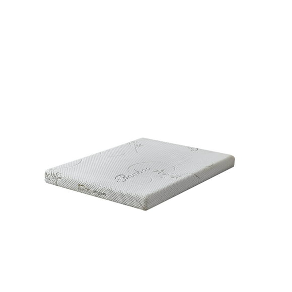 Rest Therapy 3 Inch Invigorate Bamboo Cool Gel Memory Foam Dog or Cat Bed Pet Mattress (Small)