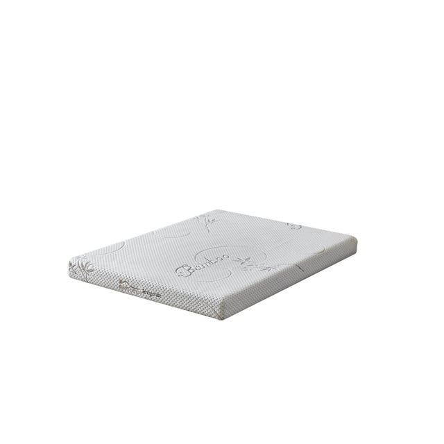 Rest Therapy 3 Inch Invigorate Bamboo Cool Gel Memory Foam Dog or Cat Bed Pet Mattress (Small)
