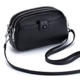 thumbnail image 3 of Bolso bandolera de piel auténtica para mujer, bolso pequeño de gran capacidad, bolso para teléfono móvil, mini bolso de hombro de piel de vaca, bolso cuadrado pequeño, 3 of 6