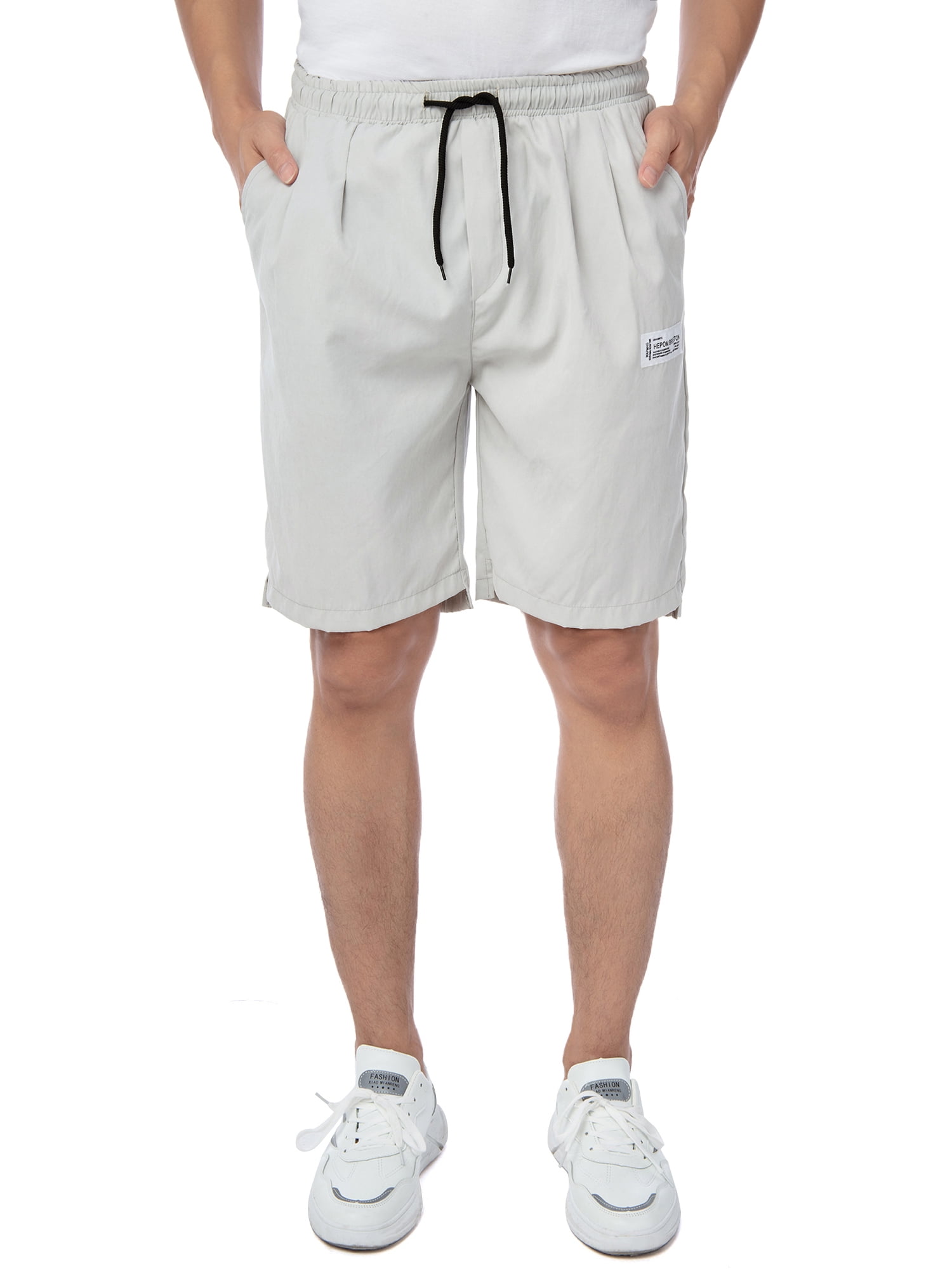 stretch jogger shorts