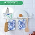 thumbnail image 6 of 2 Pack Pot Holders for Kitchen Heat Resistant Hot Pads Sets for Cooking Baking Blue Squares and Shapes, 6 of 7