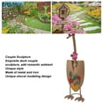 thumbnail image 4 of Arte De Hierro De Primera , Exquisitos Adornos De Palas De Pato Para Parejas, Diseño De Pala única, Duradero Y Duradero, Decoración De Jardín Perfecta Con Artesanía Fina, 4 of 8