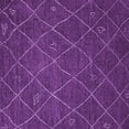 thumbnail image 1 of Ahgly Company Indoor Square Oriental Purple Industrial Area Rugs, 3' Square, 1 of 4
