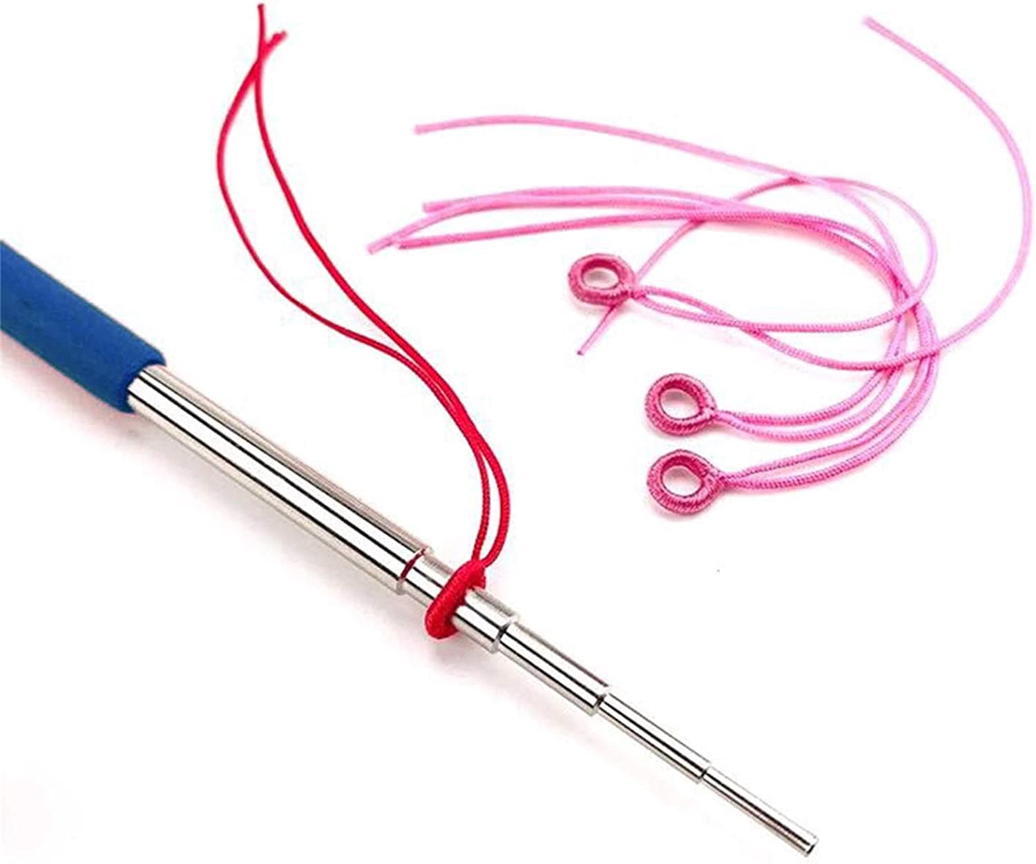 Wire Looping Tool Set with 2PCS Wire Looping Mandrel and 2PCS 6 in 1 Bail Making Plier for Jewelry Wire Wrapping and Jump Ring Forming diy