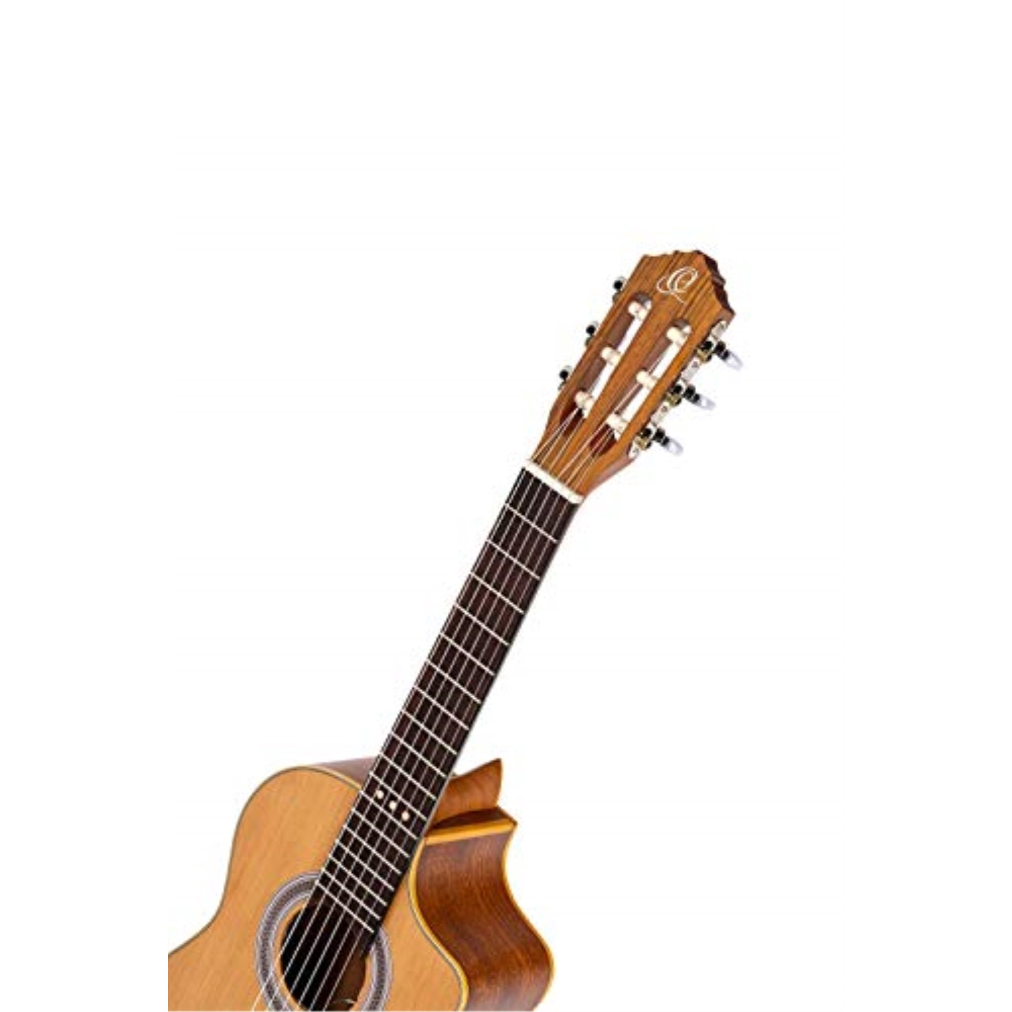Ortega RQ39E Requinto Acoustic-Electric Guitar Natural