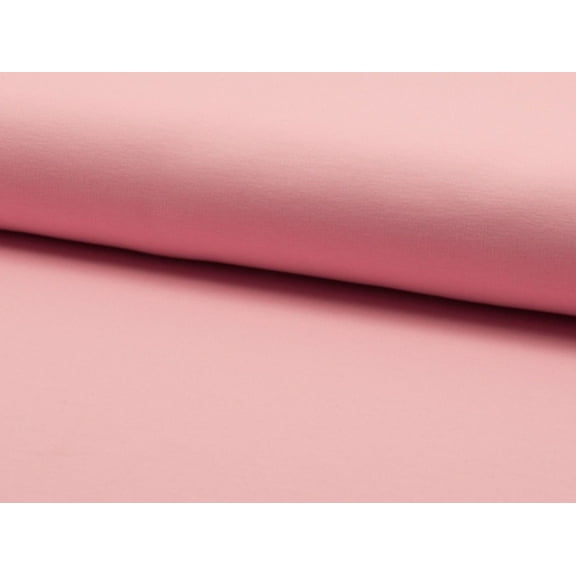 French Terry Sweatshirt Dress Fabric Rose Pink - per yard