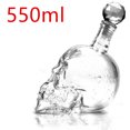 thumbnail image 1 of Botella de cristal Wine Decanter Creative con forma de calavera, 1 of 5