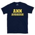 thumbnail image 2 of Michigan Football Fan Unisex T-Shirt, Ann Arbaugh Football Shirt, 2 of 5