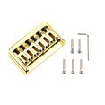 thumbnail image 3 of Sonducket Guitarra eléctrica de 6 cuerdas, sillín de latón, puente de cola dura, juego de piezas traseras de carga superior, accesorios de repuesto para Accesorios para instrumentos musicales Sonducket  OD020234-00, 3 of 6