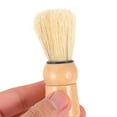 thumbnail image 3 of ACDANC Wooden Beard Brush Salon Men's Shaving Foaming Pig Bristle Hairdressing Tool, 3 of 4
