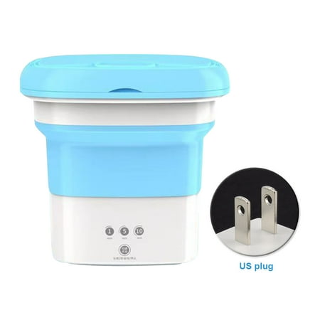 

Travel Portable Home Folding Washing Machine Powerful With Dryer Basket Durable