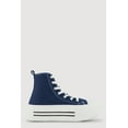 thumbnail image 2 of Women's Lace Up High Top Platform Sneakers, 2 of 3