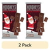 (2 pack) Hershey's Build-a-Santa Milk Chocolate Christmas Candy, Bar 4.32 oz