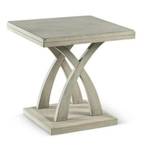Steve Silver Jocelyn Gray Wood End Table
