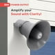 thumbnail image 2 of Altavoz PA Horn Pyle PyleHome PHSP101T, 20 W, 9,7 pulgadas, gris, 2 of 7