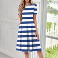 thumbnail image 2 of Fashion A-Line Dress for Women CIENVNSTG Flowy Summer Dress Perfect for Casual Outings or Parties, 2 of 6