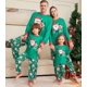 thumbnail image 1 of Conjunto de pijama a juego para niños, ropa de dormir con Top de dibujo de alce y pantalones de manga larga, 2 piezas, regalo de Navidad, 1 of 4